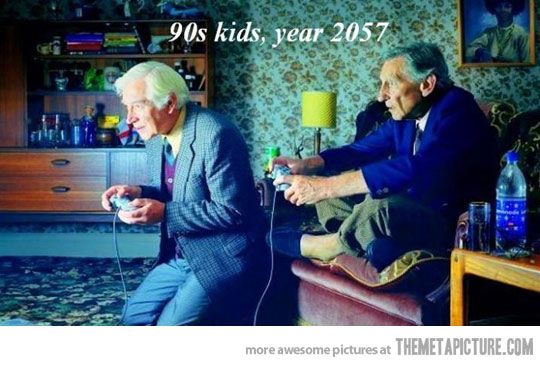 How 90s kids will look in old age